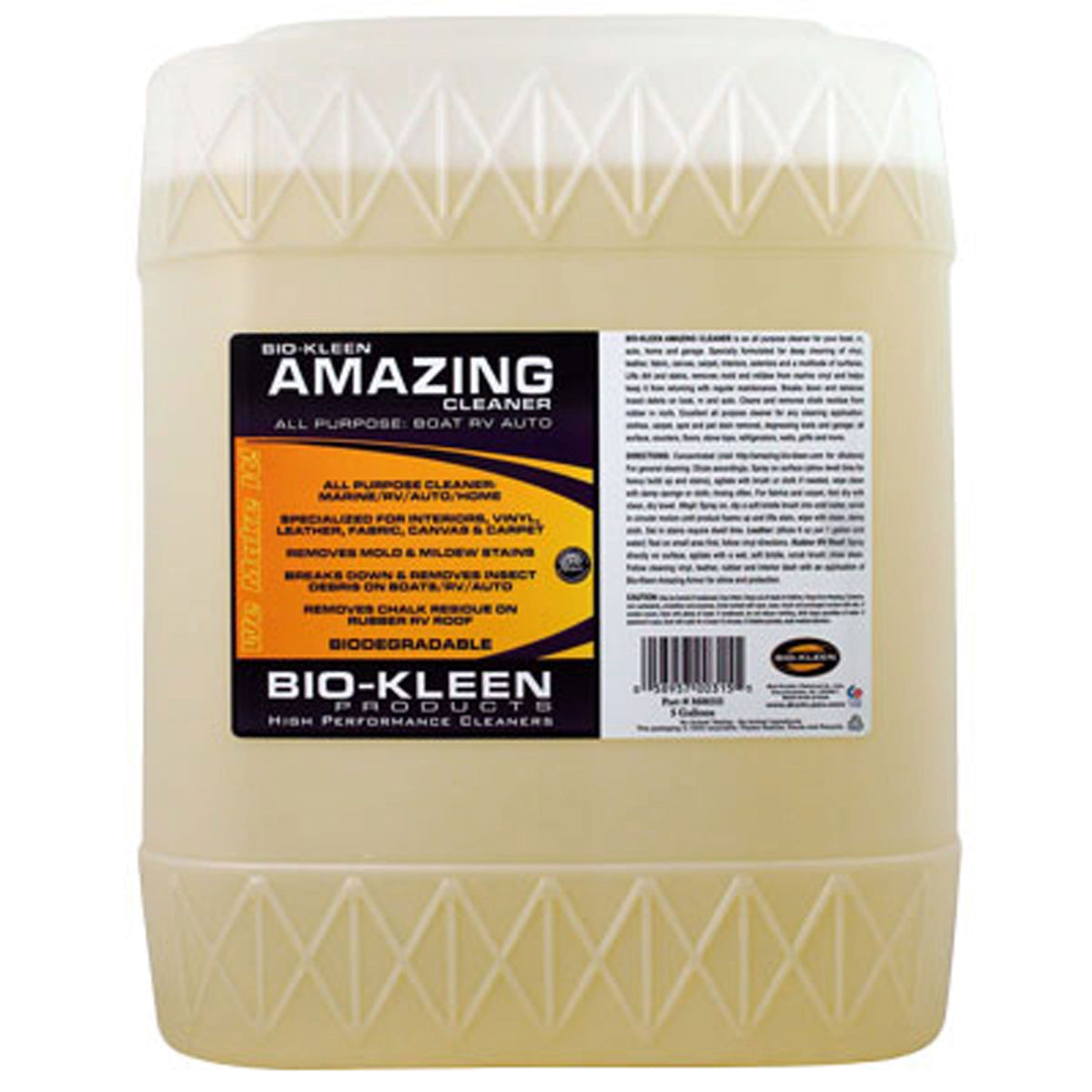 Bio-Kleen M00315 Amazing Cleaner - 5 Gallon