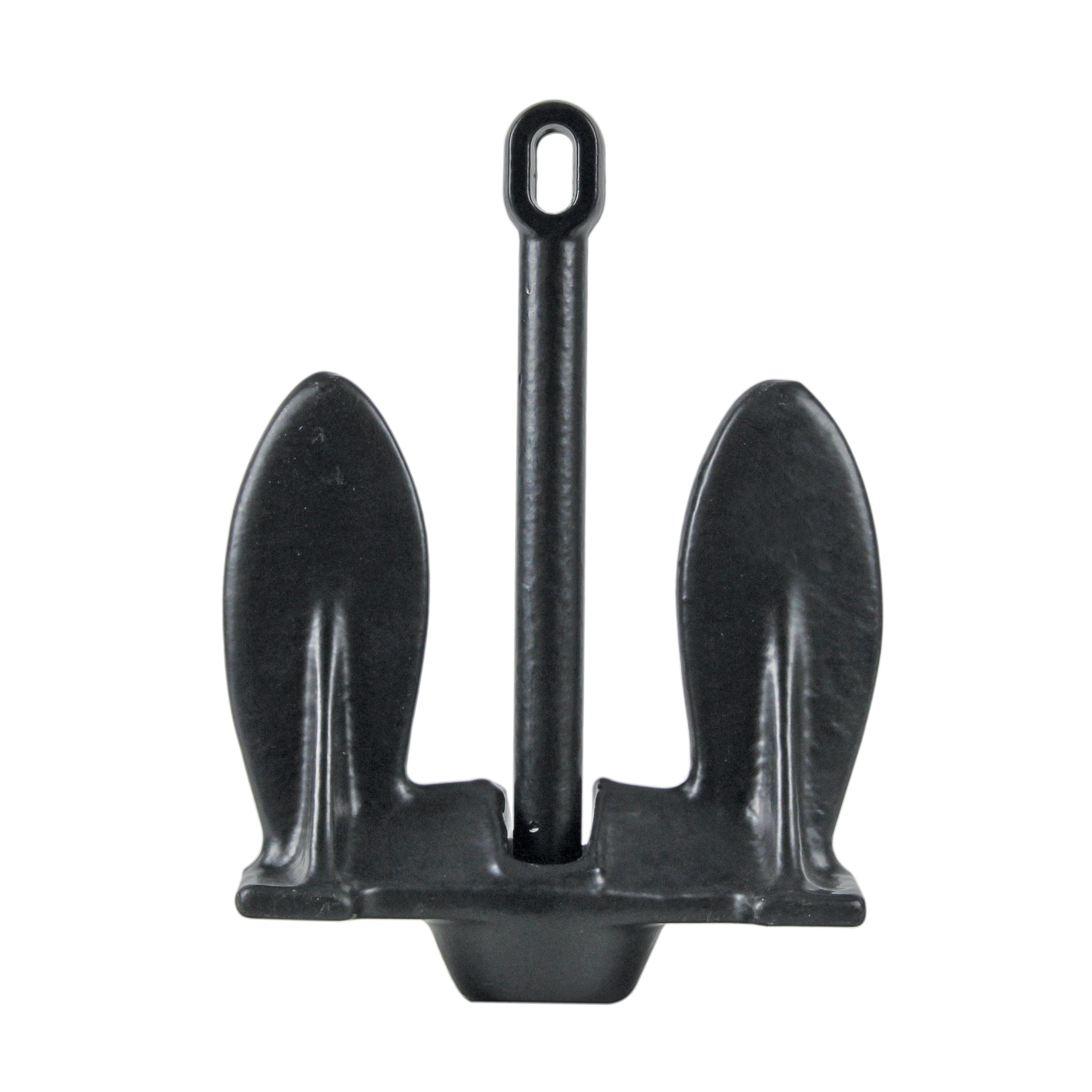 Extreme Max 3006.6530 BoatTector Vinyl-Coated Navy Anchor - 28 lbs.