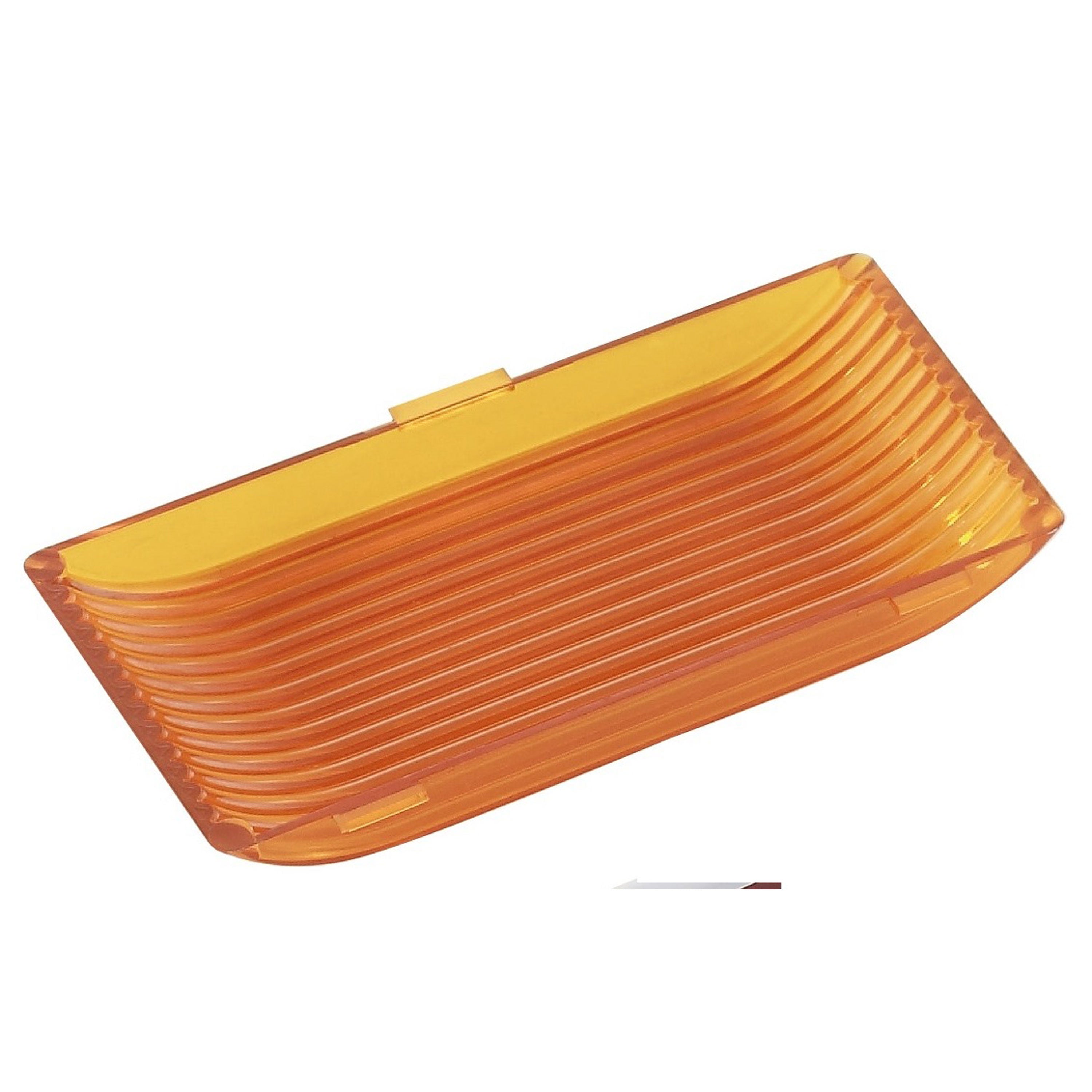 Ming's Mark 9090128 Green LongLife Replacement Lens for 12V LED Rectangular Porch Light - Amber