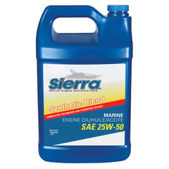 Sierra 18-9552-3 25W-50 FC-W Synthetic Blend Engine Oil - 4 Liter