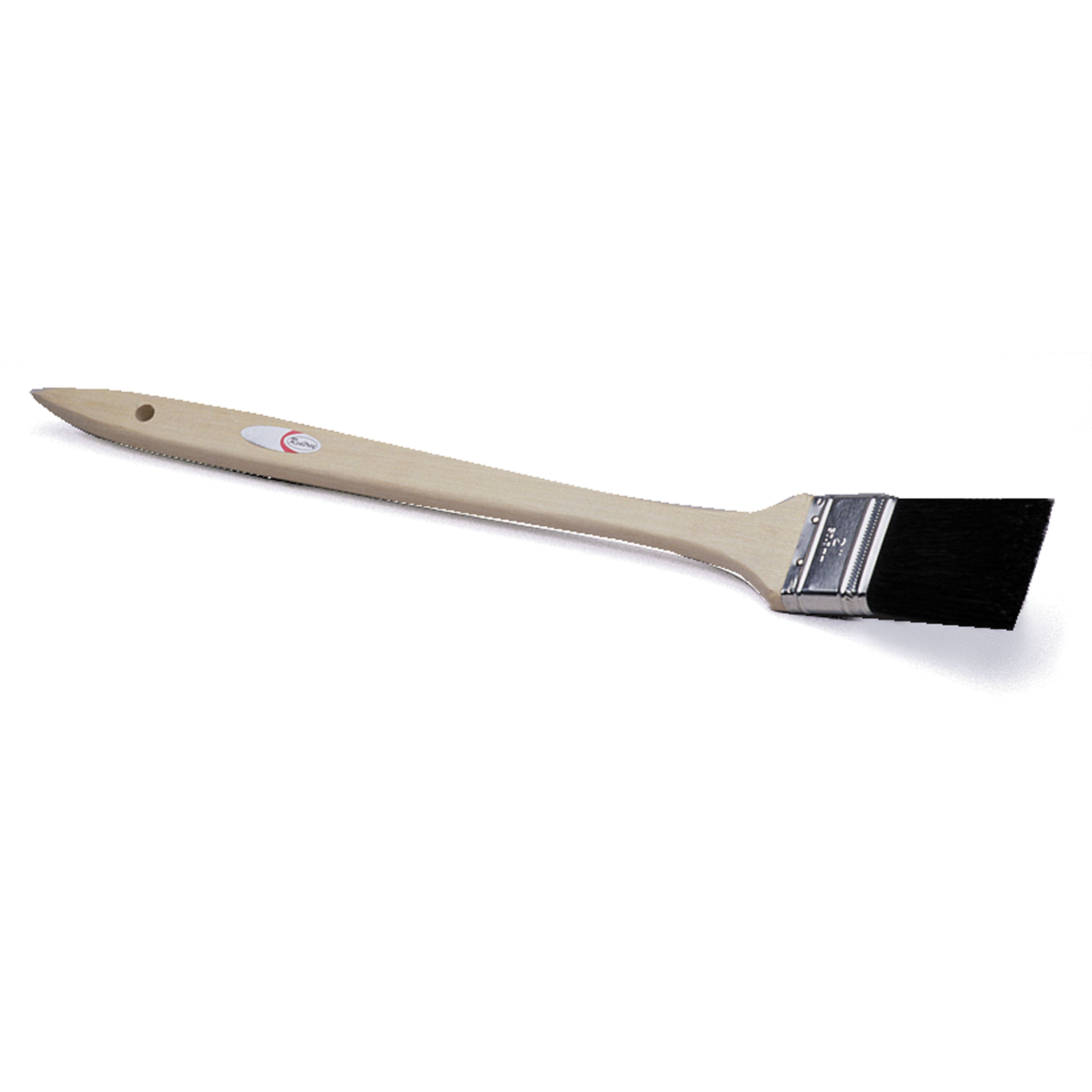 Redtree Industries 10063 Radiator Professional Bent Wood Handle Paint Brush - 4"