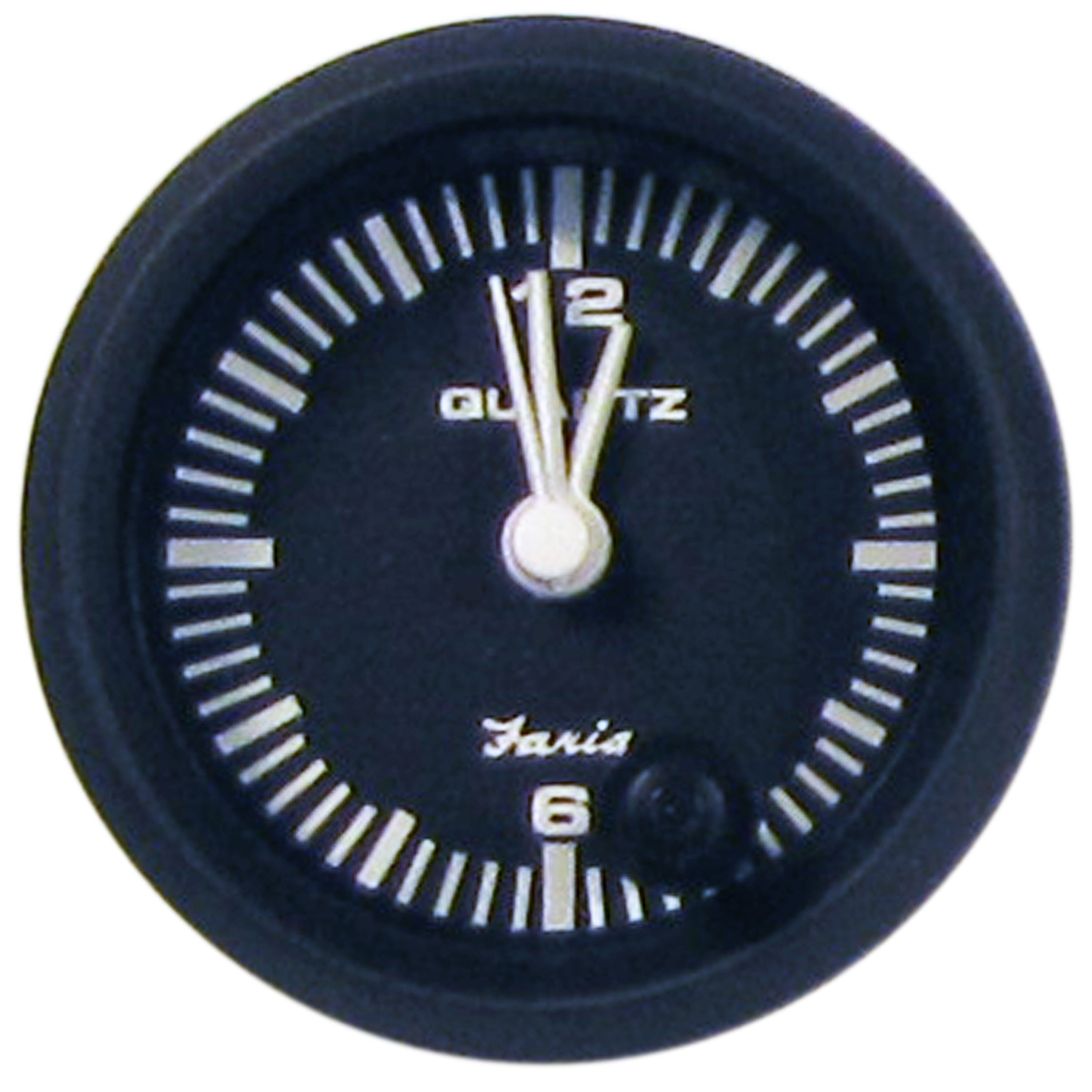 Faria 12825 Euro Quartz Analog Clock - 2"