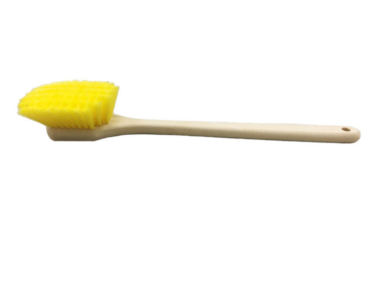 Easy Reach 216 Yellow Poly Bristle Fender Brush - 20" Handle