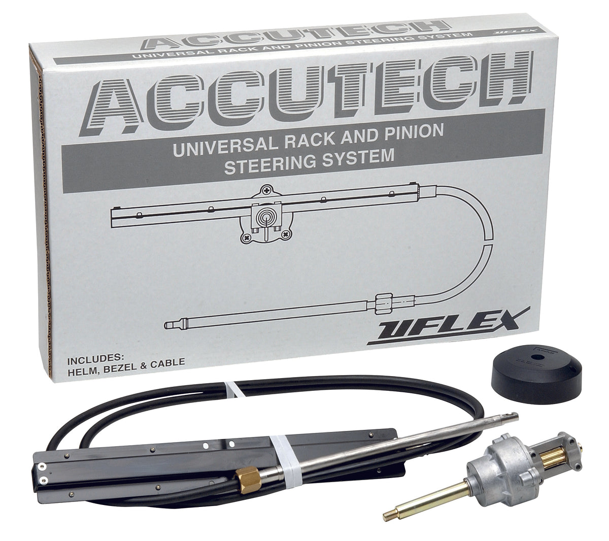 Uflex ACCUTECH15 Accutech Rack Steering System - 15' Kit