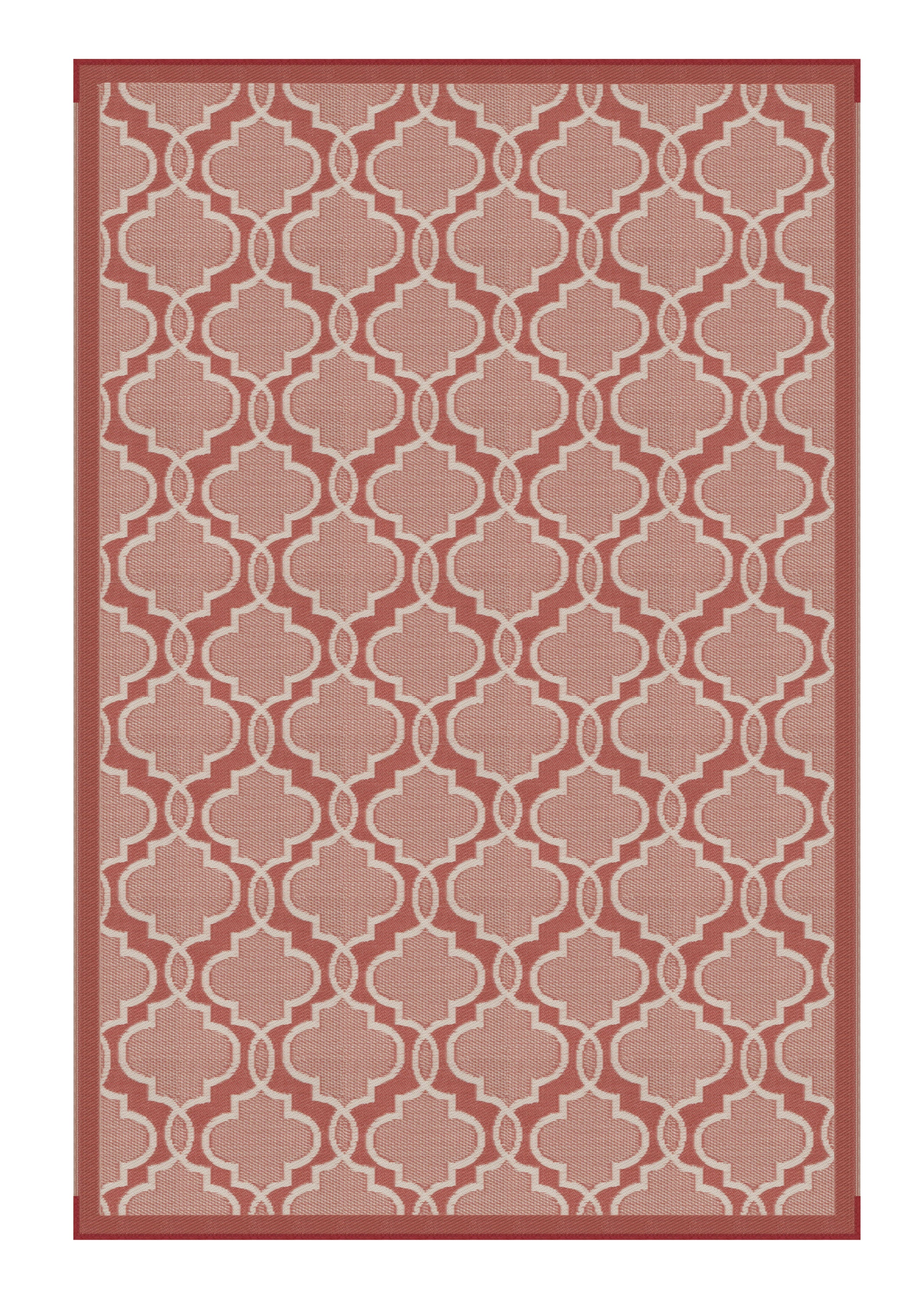 Lippert 2021028029 All Weather Patio Mat - 8' x 12', Terracotta