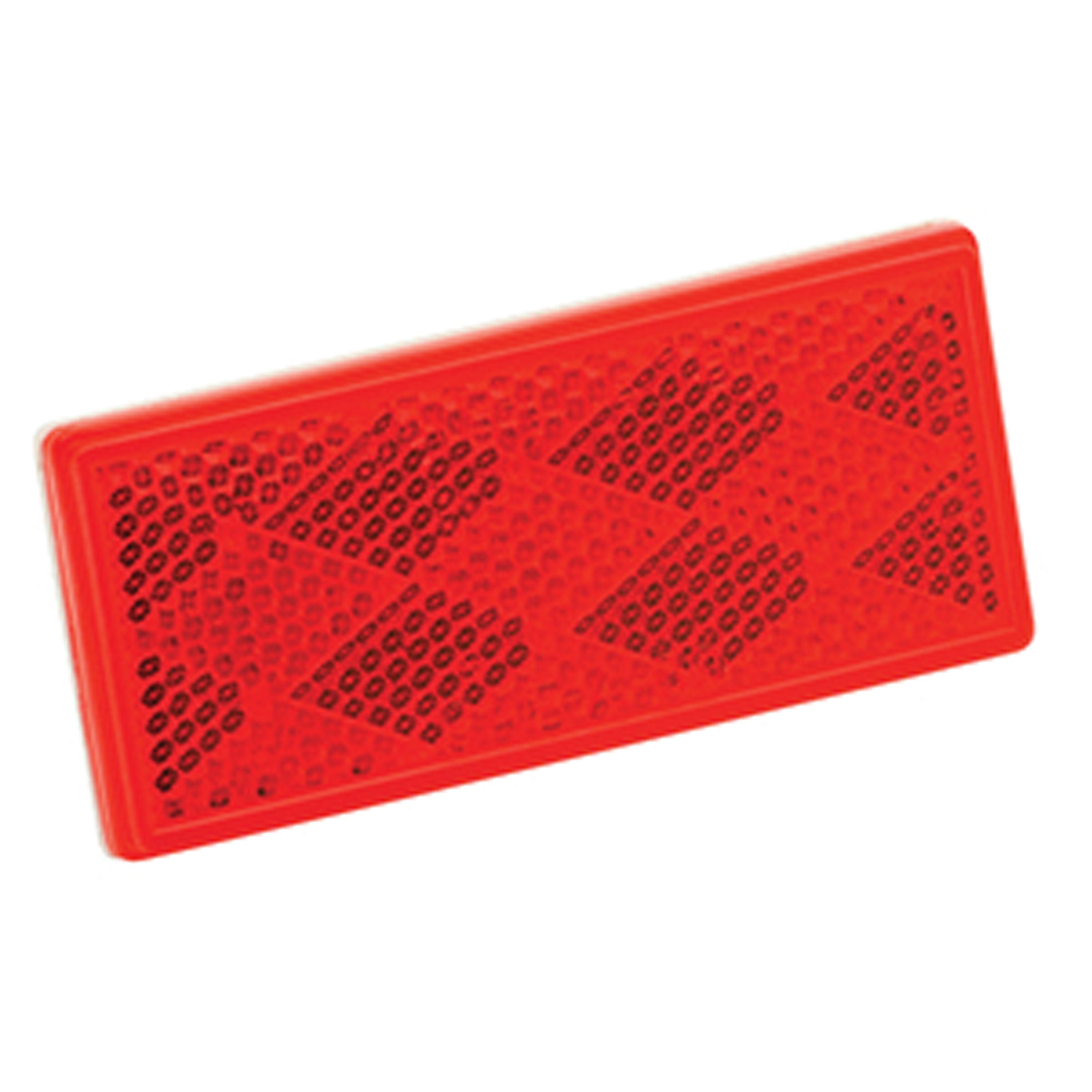 Wesbar 003358 Rectangular Reflector - Red