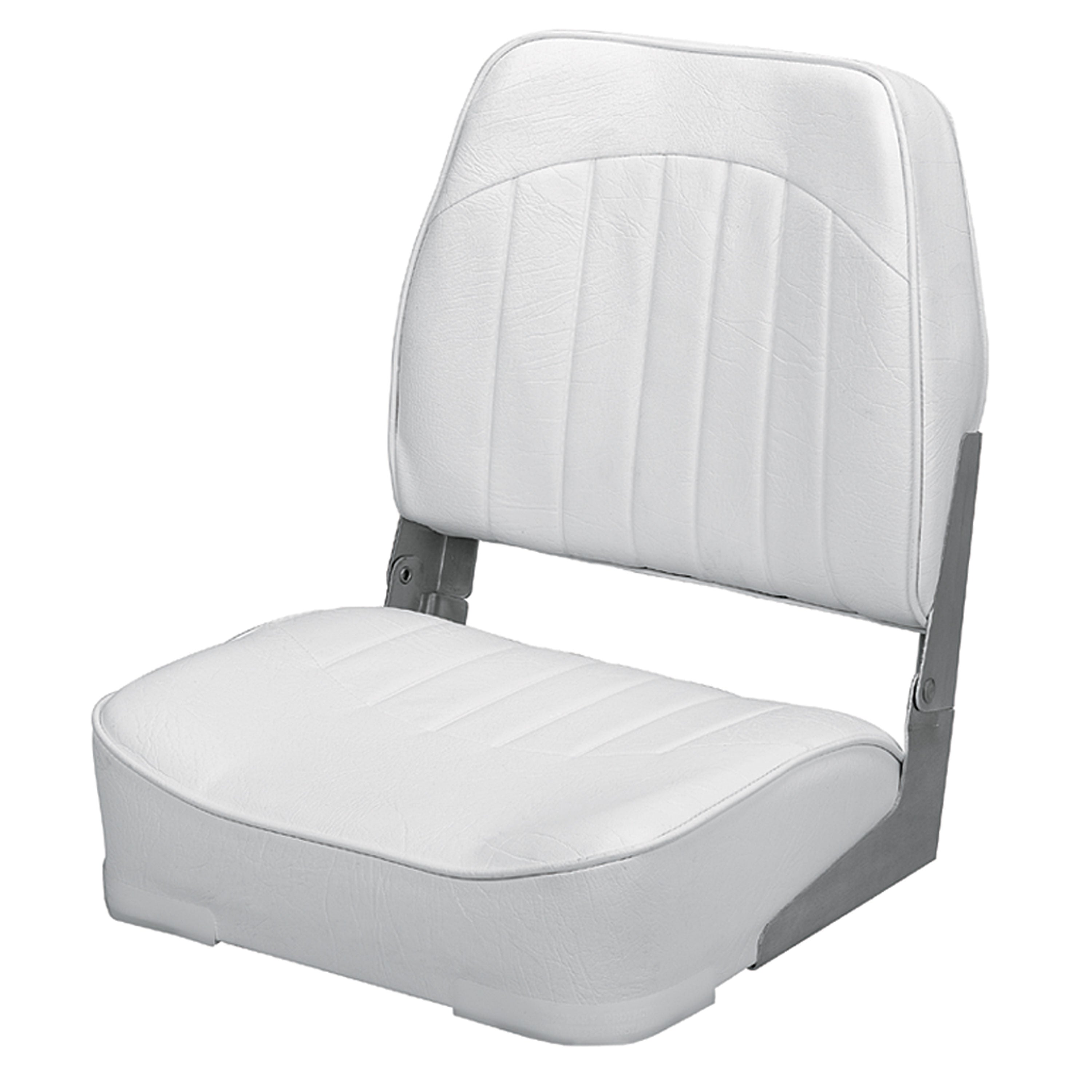 Wise 8WD734PLS-710 Low Back Economy Seat - White