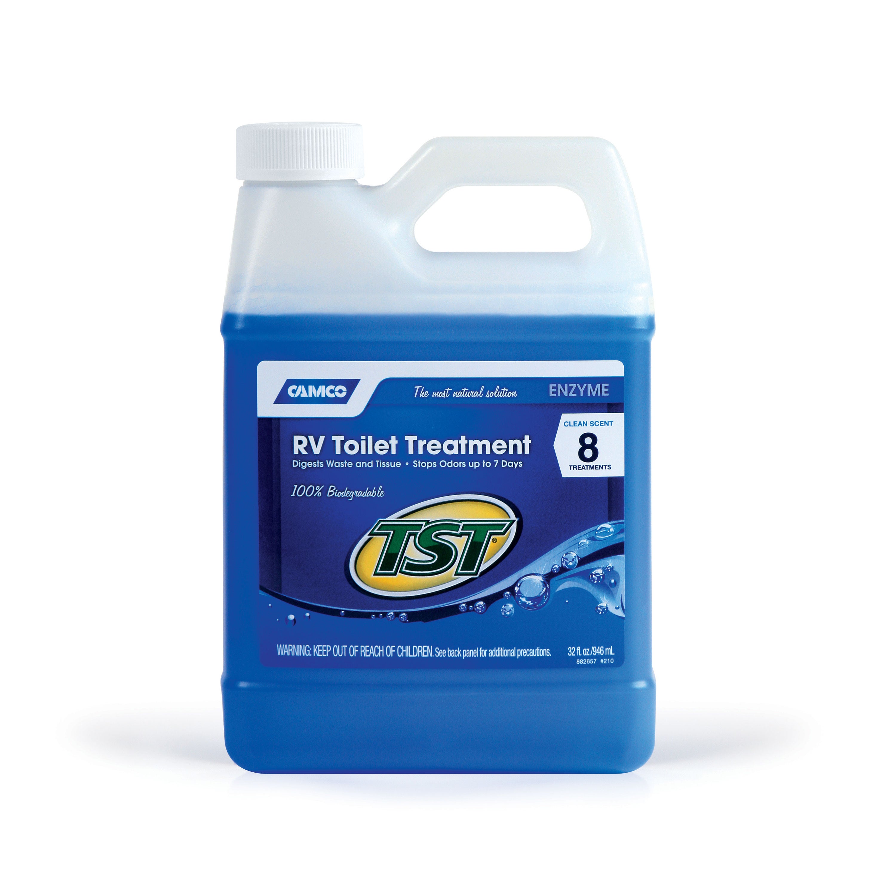 Camco 41502 Tst Blue Enzyme Toilet Treatment - 32 Oz.