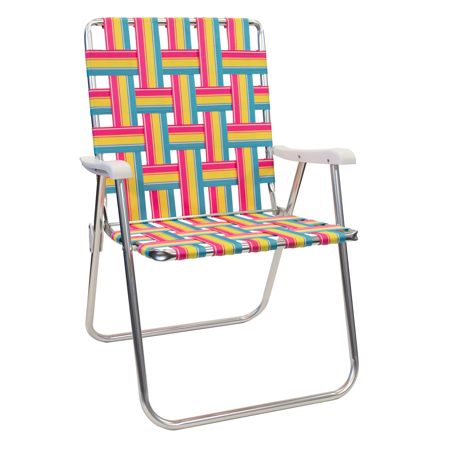 Kuma 830-KM-BTC-LP Lollipop Backtrack Chair - Yellow/Pink/Teal