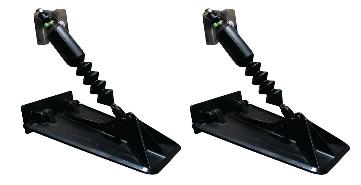 Nauticus SX10512-70 SMART TABS SX Trim Tabs for 21'-25' Boats - Black, #70