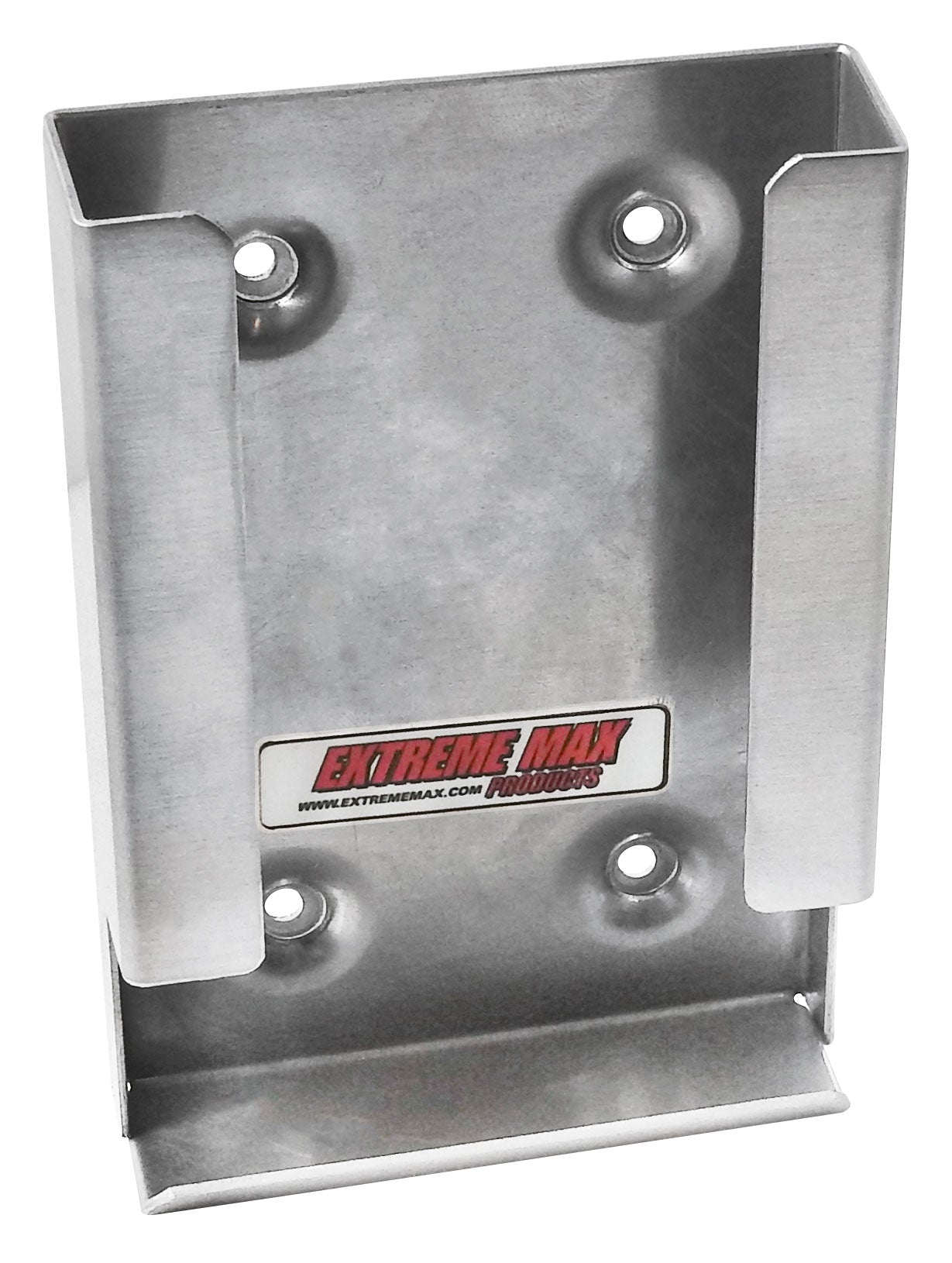 Extreme Max 5001.6082 Aluminum Spark Plug Dispenser/Holder for Enclosed Race Trailer, Shop, Garage, Storage - Silver